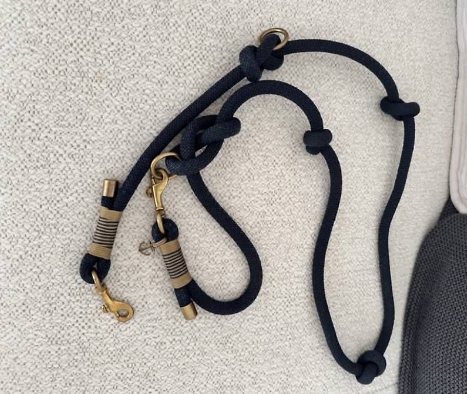 Attrezzatura da arrampicata:  blau/golde Strickleine – Usato da Büron venduto da Manu864