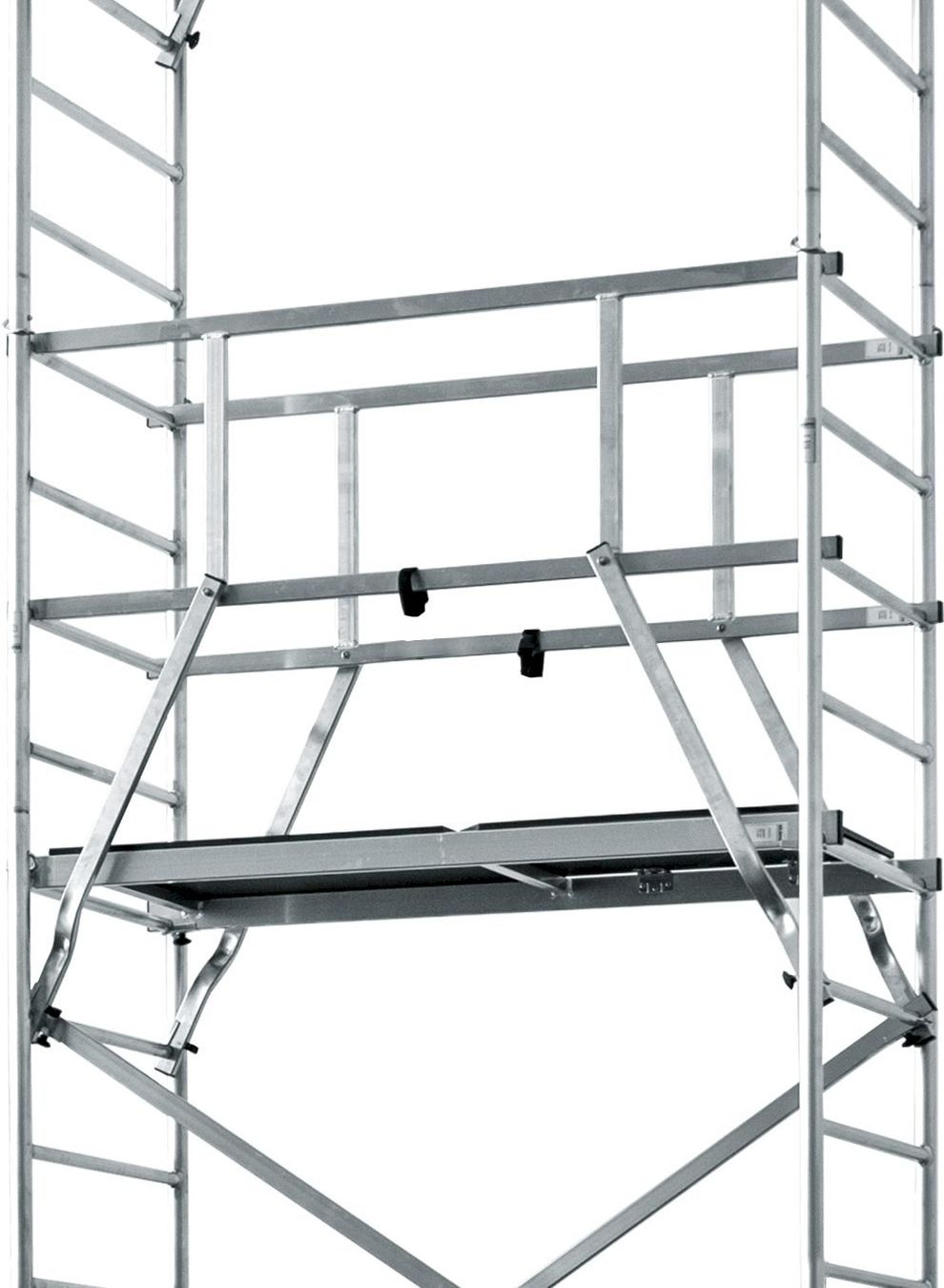 Ponteggi: Krause ClimTec Gerüst 5m mit Rollen – Nuovo e nell'imballaggio originale da Bottighofen venduto da zaap 5