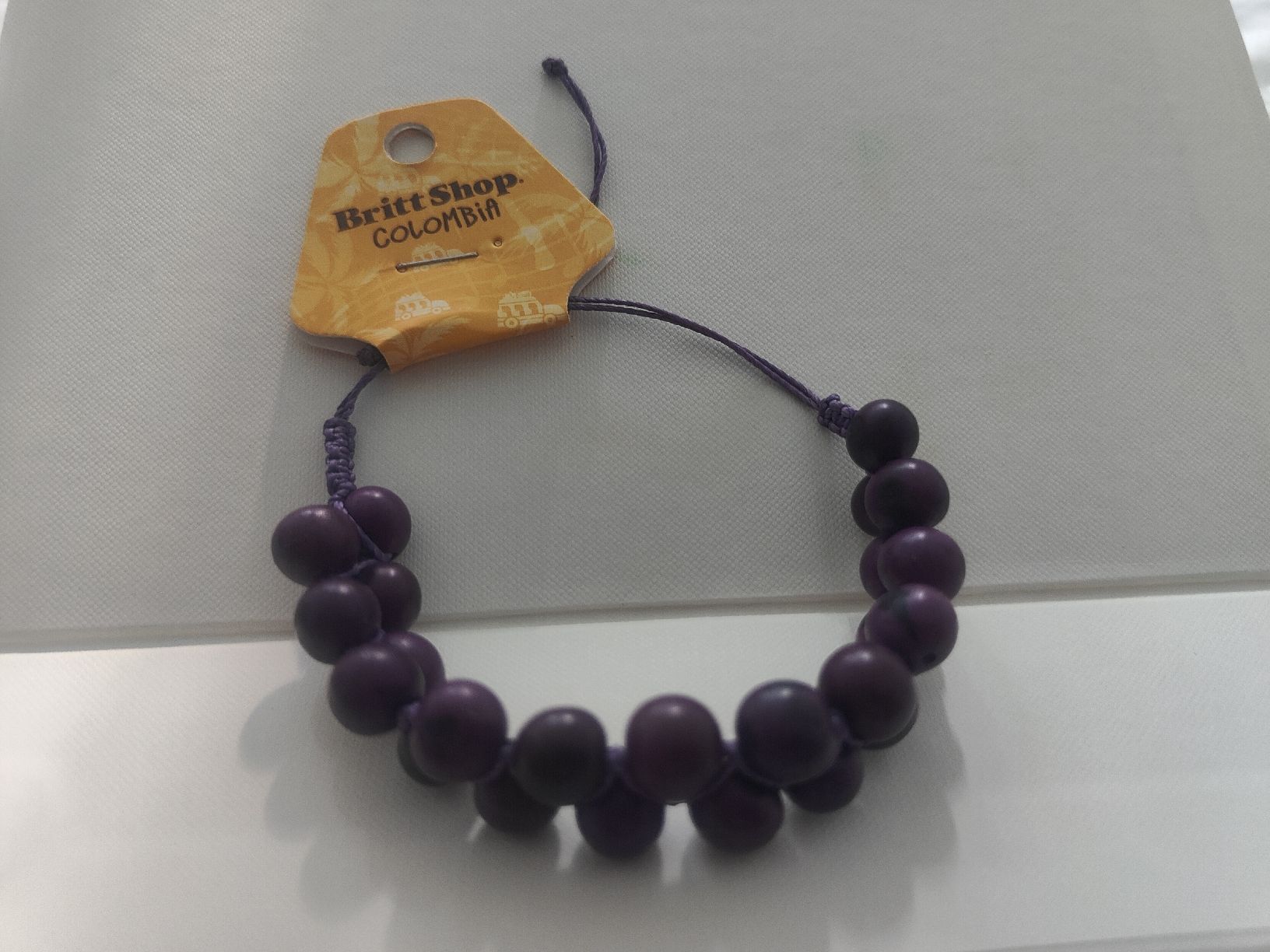 Armbänder & -reifen: Purple Stone Bracelet, Adjustable, New – Neu und originalverpackt aus Genève von nic_ss9x 1