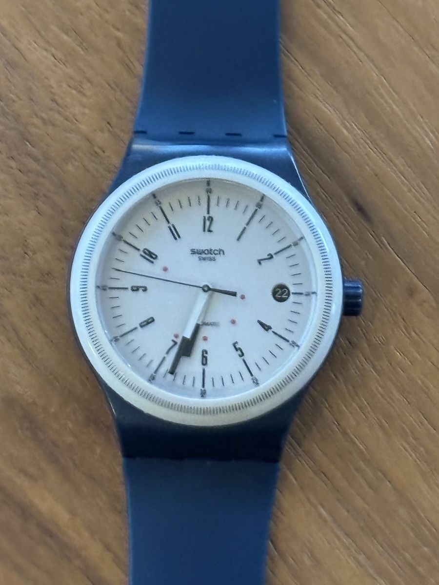 Swatch Uhren: Swatch Sistem 51 automatic watch blue – Gebraucht aus Zürich von kal_6z9y 7