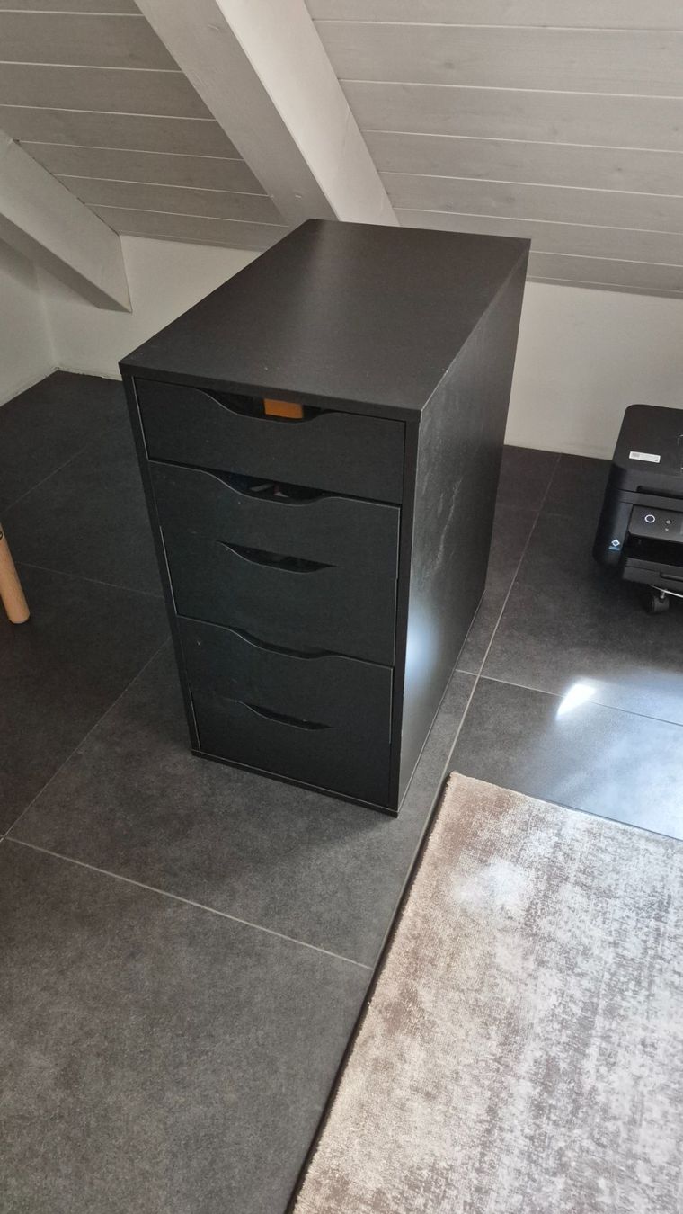Ikea Armadi: Schubladenblock schwarz, Ikea – Usato da Neerach venduto da Kenny8165 1