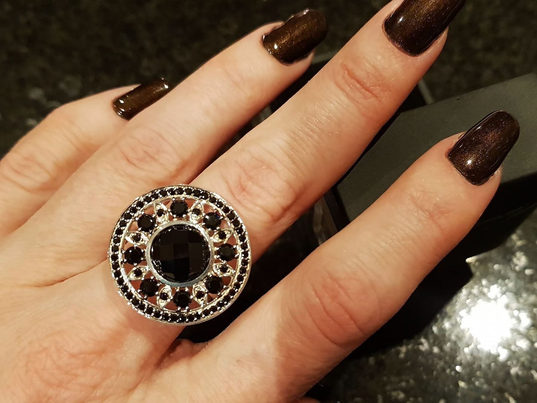 Thomas Sabo Anelli: Thomas Sabo Sterlingsilber Ring Gr.52 – Nuovo e nell'imballaggio originale da Reinach AG venduto da innamac 1