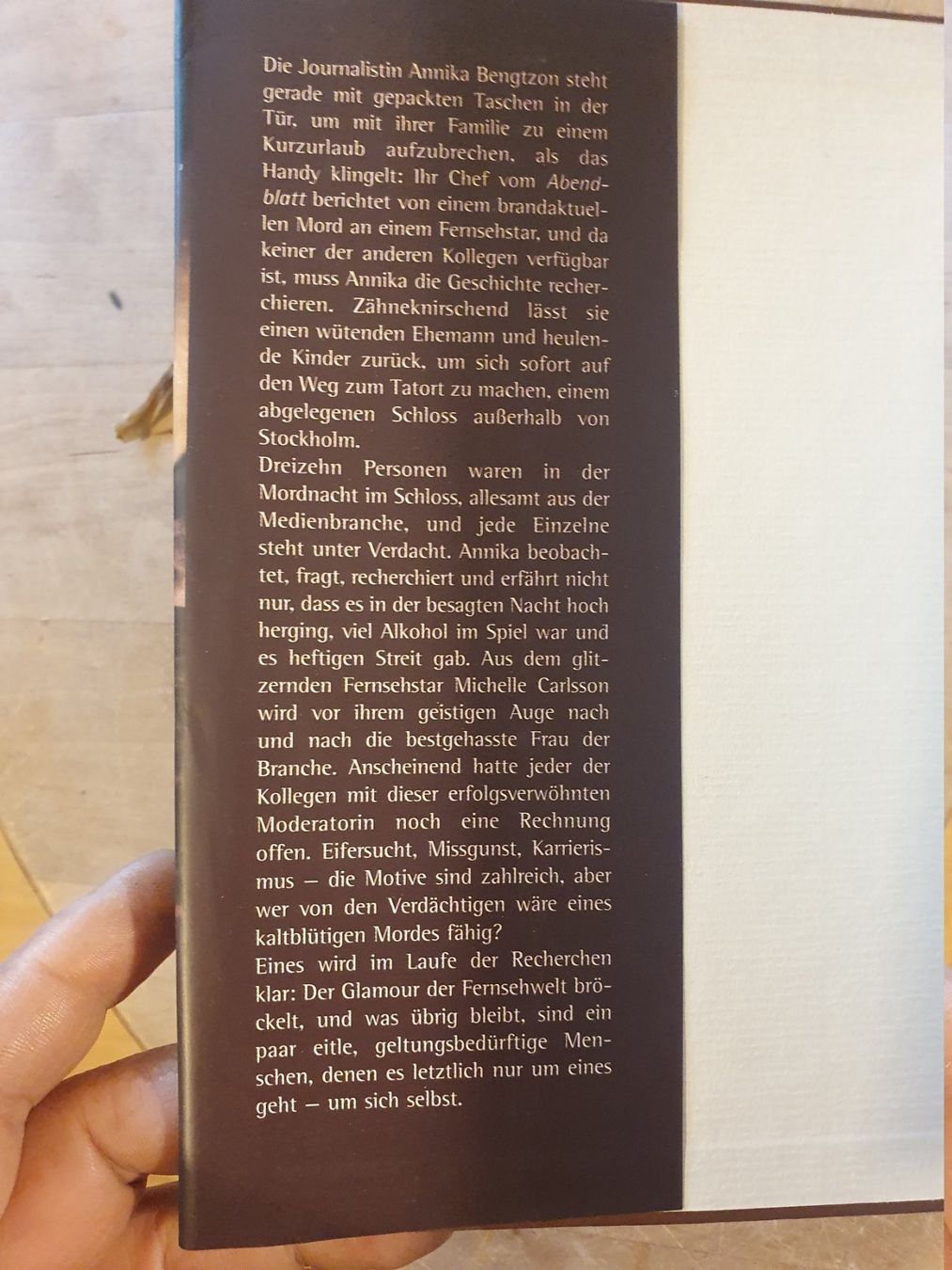 Libri: Prime Time Liza Marklund Hoffmann und Campe – Usato da Zürich venduto da loosebone 1
