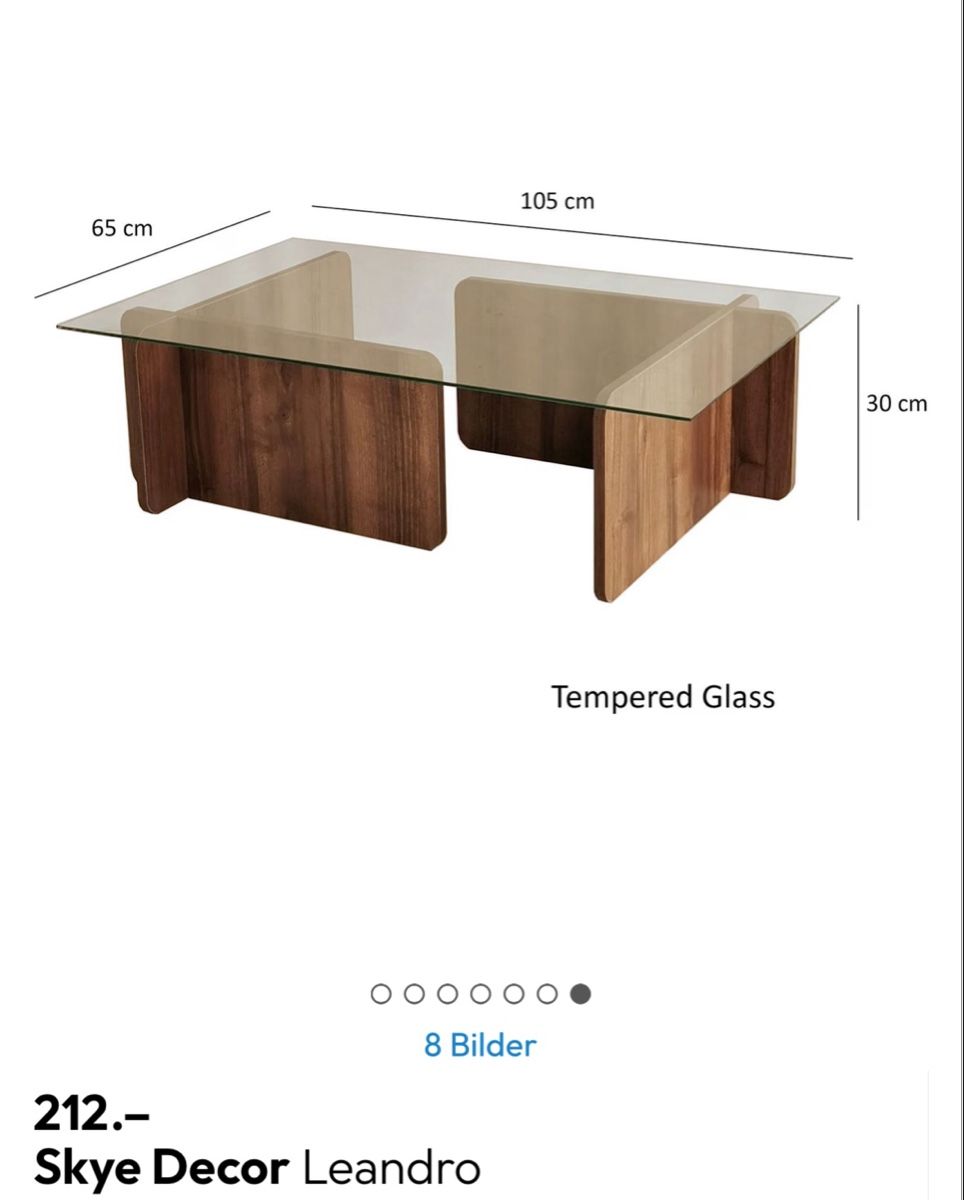 Tavoli: Couchtisch Skye Decor – Nuovo (secondo la descrizione) da Kriegstetten venduto da Prof.TV 2