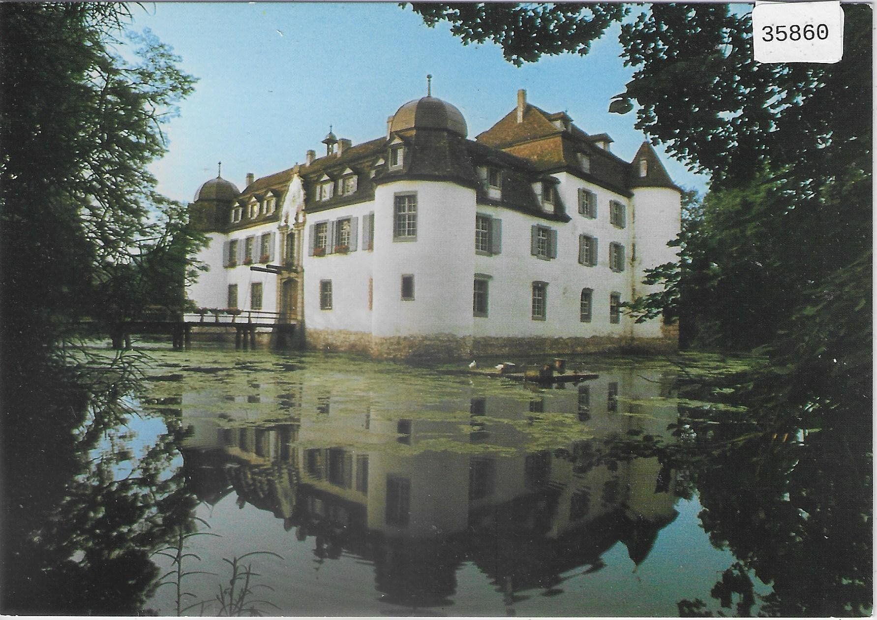 Cartoline postali: Weiherschloss Bottmingen – Usato da Ettingen venduto da Kartenplanet