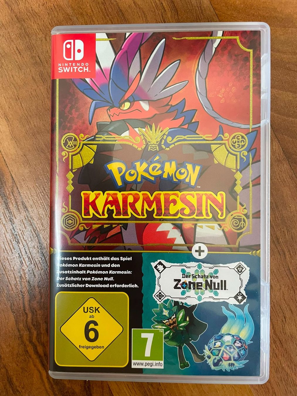 Pokémon Giochi: Nintendo Switch Spiel Pokémon Karmesin + Zone Null – Nuovo (secondo la descrizione) da Schachen b. Reute venduto da Silvan.Nussbaumer