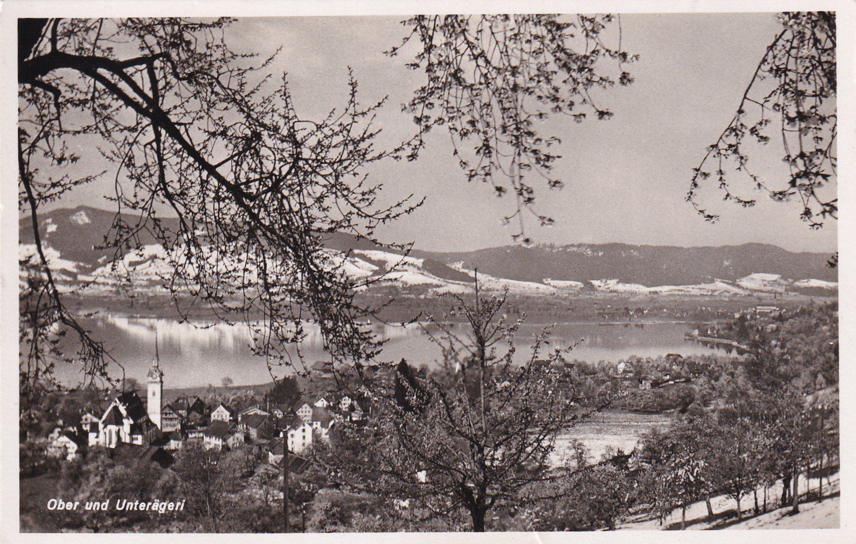 Cartoline postali: Ober und Unterägeri – Usato da Cormoret venduto da Pascalll2001