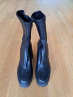 Damenstiefel mit Plateauabsatz Gr. 37