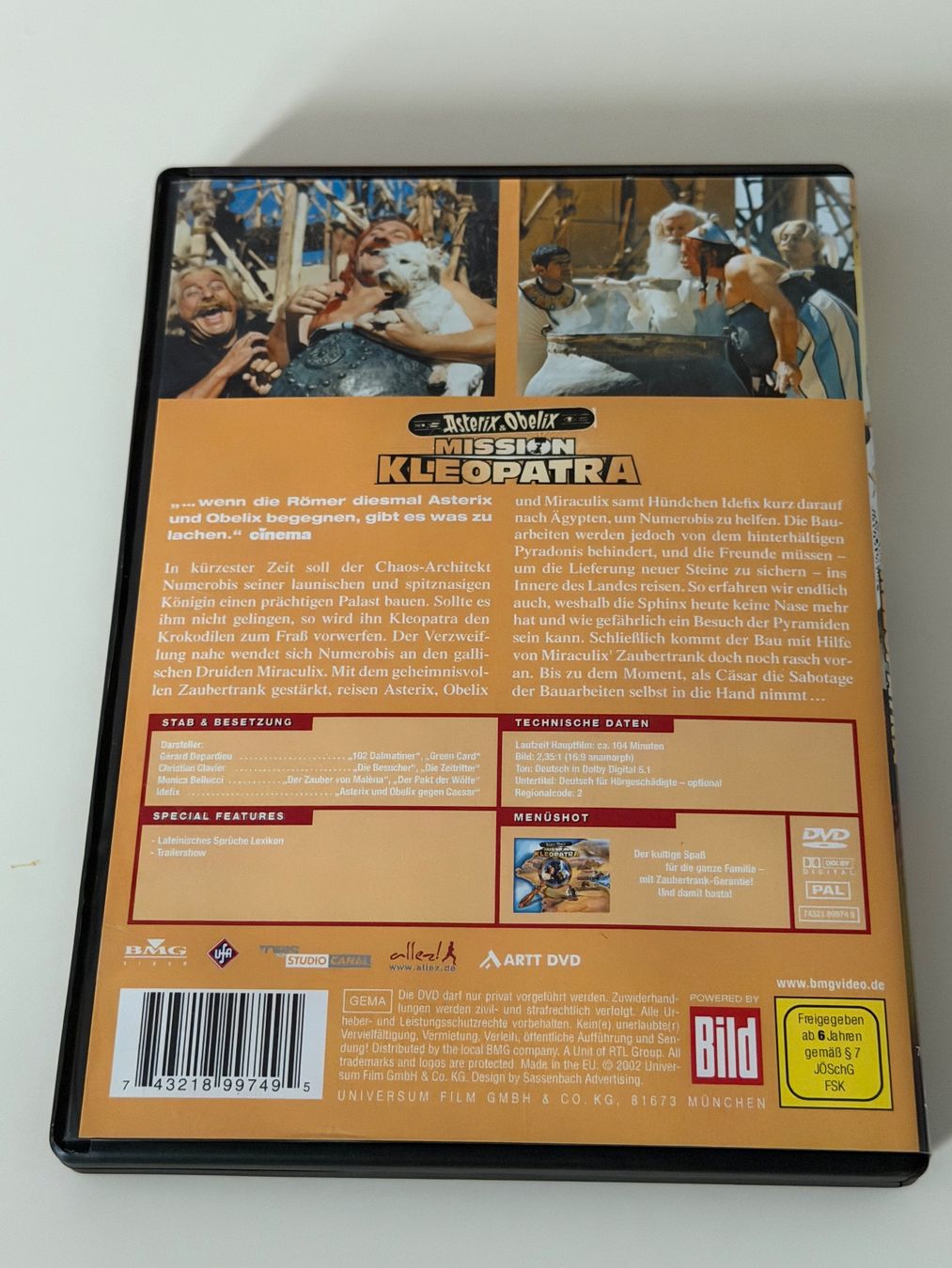 Tutti i DVDs: Asterix & Obelix - Mission Kleopatra DVD – Nuovo (secondo la descrizione) da Altstätten SG venduto da sheamus 1