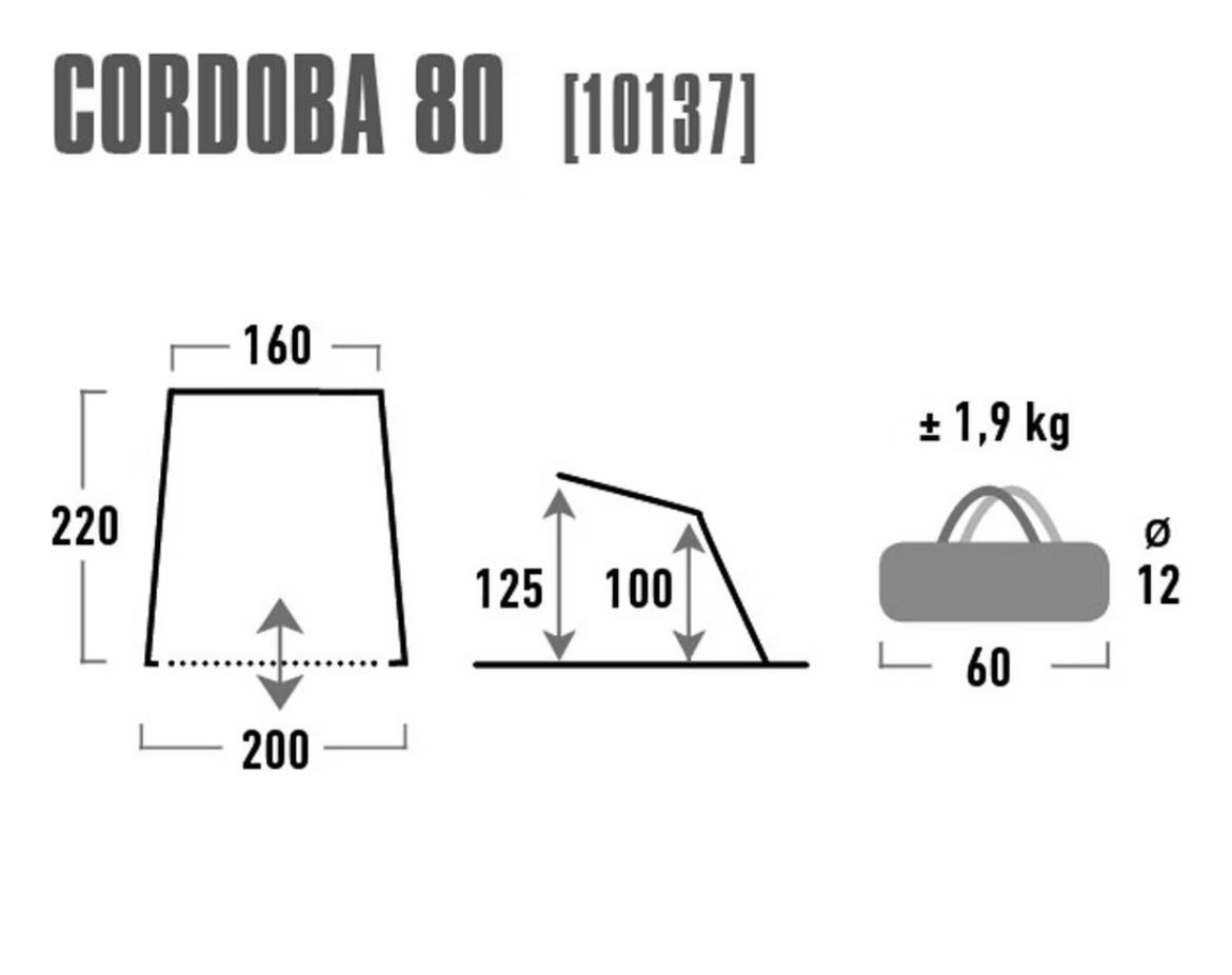 Tende : *Neu* Strandzelt | Strandmuschel | High Peak Cordoba 80 – Nuovo e nell'imballaggio originale da Reitnau venduto da rubenboss 2