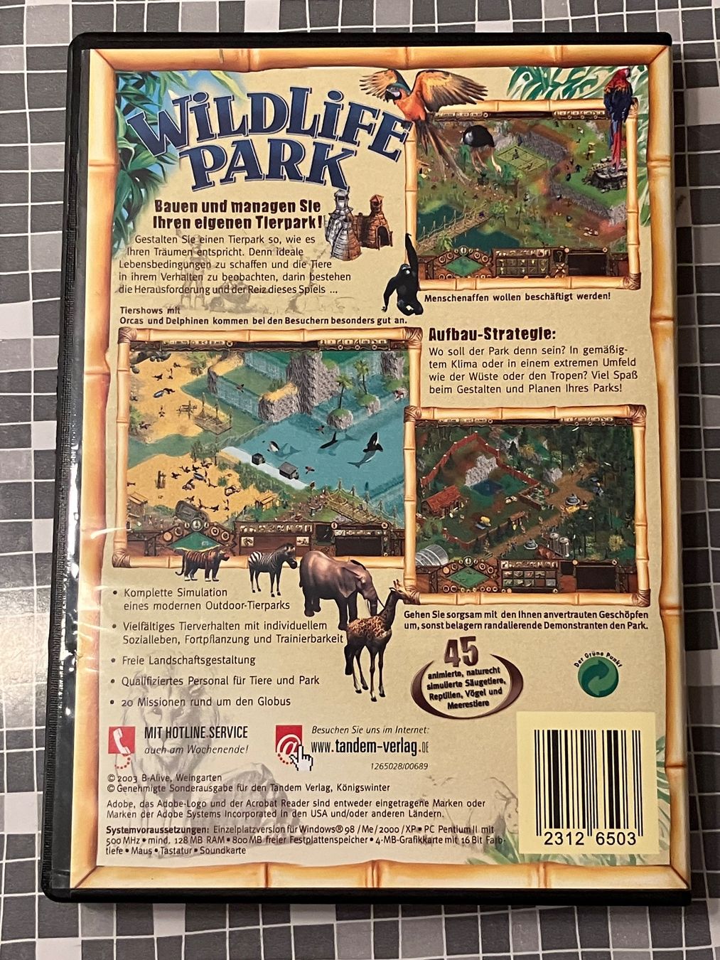 Spiele: Wildlife Park (PC, 2003) – Gebraucht aus Winkel von Asdas87 1