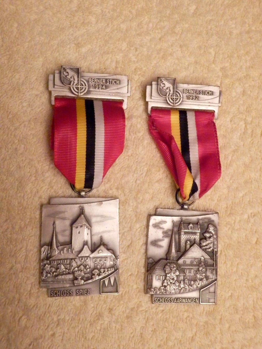 Medaillen: 2 Medaillen: Berner Stich 1992 / 1994 – Gebraucht aus Ueberstorf von dinbau 5