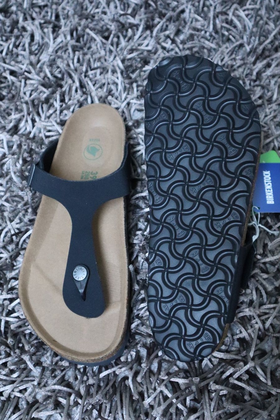 Birkenstock Scarpe da uomo: Birkenstock, Gizeh, Gr. 39, schwarz, NEU – Nuovo e nell'imballaggio originale da Wattwil venduto da glueck 3