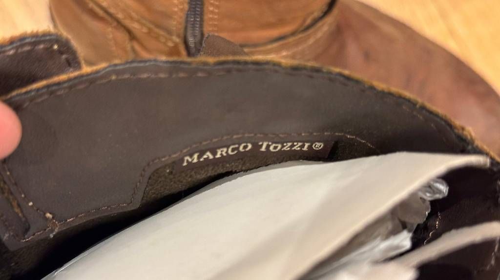 Chaussures femmes: Braune Marco Tozzi Damenstiefel Grösse 39 – D'occasion à Matten b. Interl par atc_p2hb 4