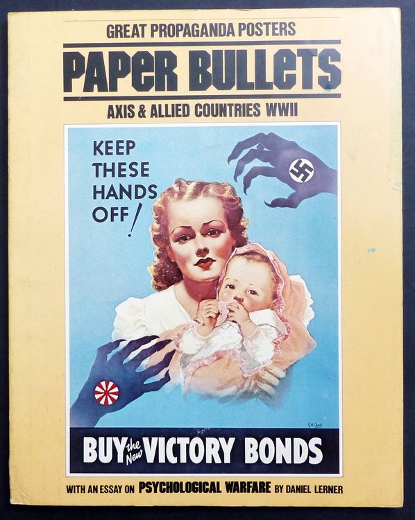 1977 POSTER BOOK WAR WORLD II BOND & PROPAGANDA AXYS/ALLIES (Gebraucht ...