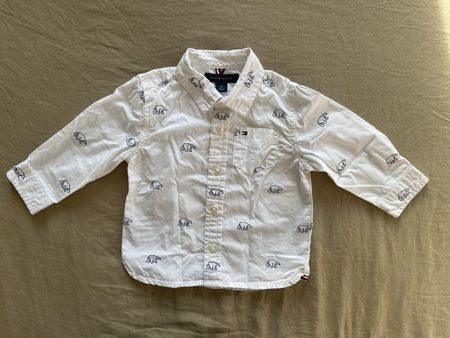 Tommy Hilfiger Hemd, Grösse 12M, Eisbären