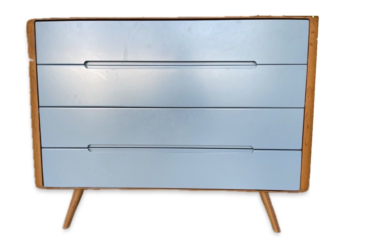 Kommoden: Moderne Kommode BYYU Skarsund mit blauer Front – Gebraucht aus Luzern von Fabian_Ni 1