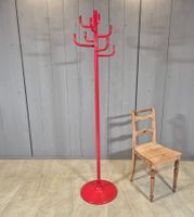 Jan Kurtz Garderobenständer, Kaktus 1980s Garderobe rot