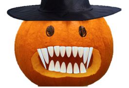 🎃 Dents de citrouille d'Halloween. Lot de 20 pièces.
