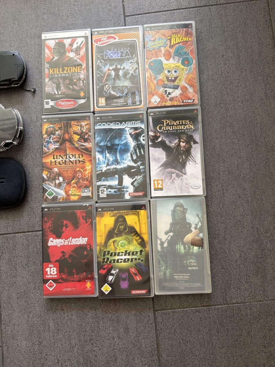 Sony Console: PSP 1004 + 9 Spiele  – Usato da Hagendorn venduto da masterchieff 3
