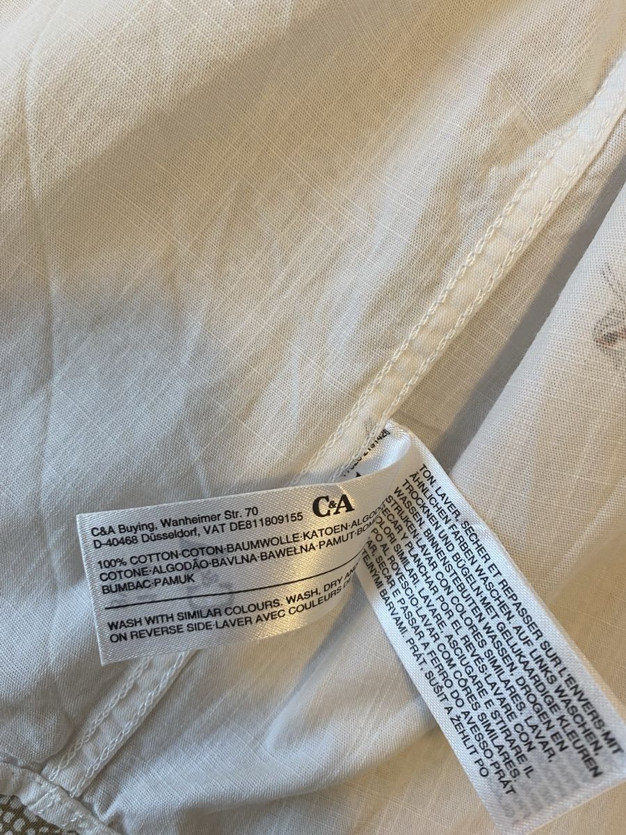 C&A Camicie, T-shirt & Polo: Hemd Baumwolle 100 % C&A – Usato da Gümligen venduto da zeusone1 2