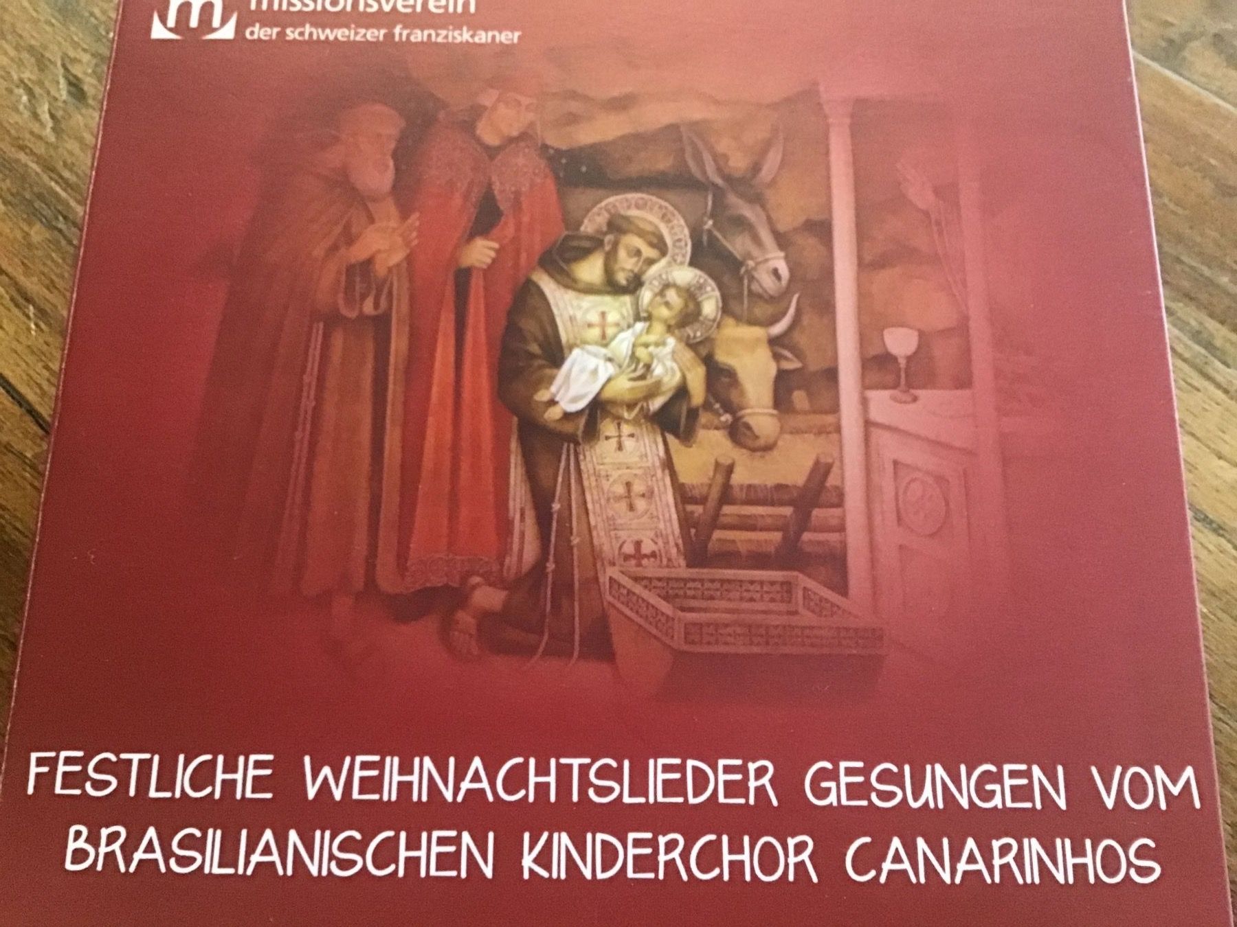 CD: Weihnachtslieder  vom Kinderchor Canarinhos  Brasli – Usato da Thierachern venduto da sweden08