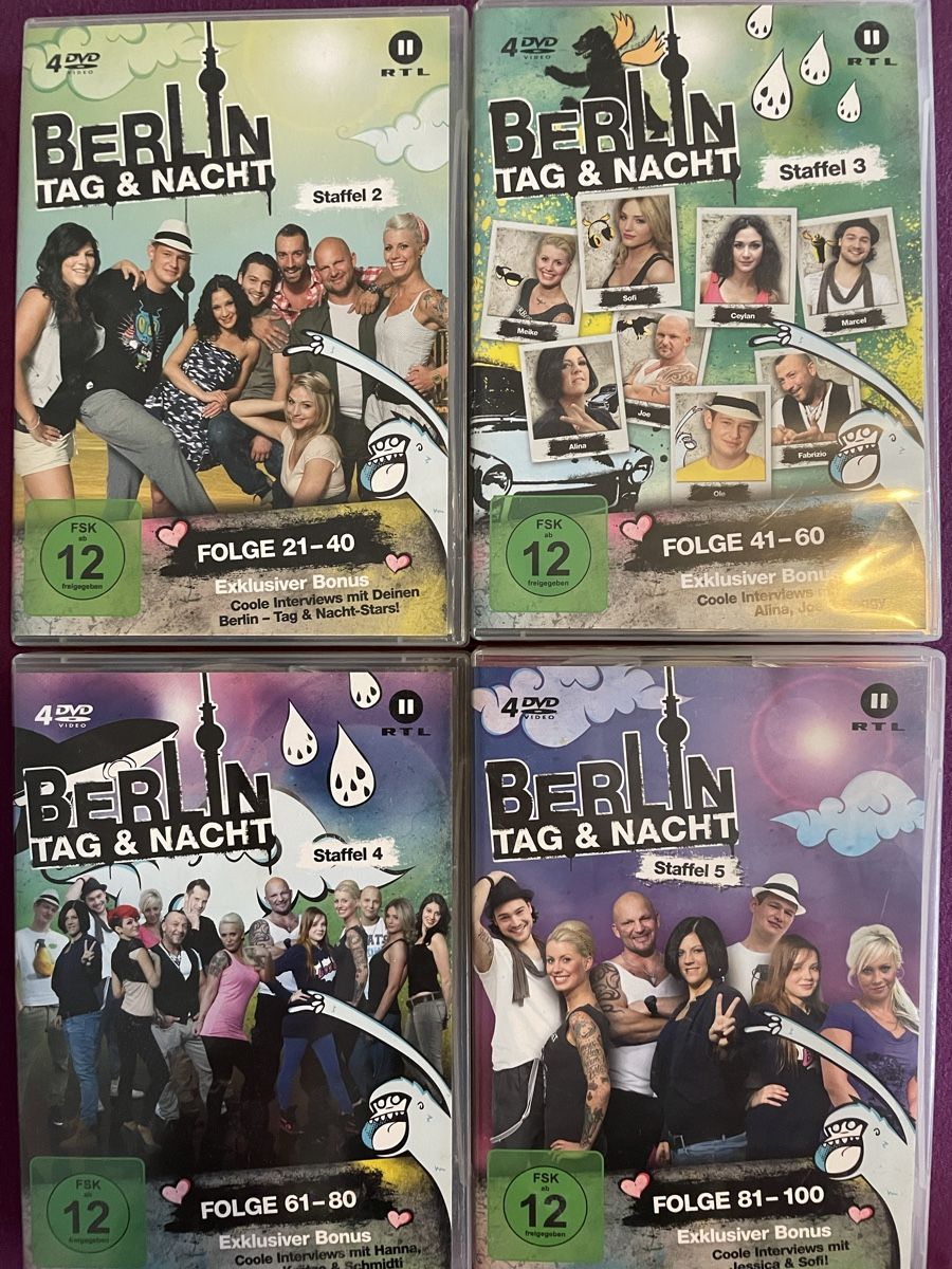 Alle DVDs: Berlin Tag & Nacht Staffeln – Gebraucht aus Berikon von TheMangle