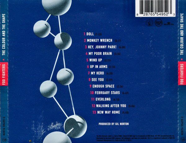 CD: CD Foo Fighters - Colour & the shape (1997) – Usato da Möriken AG venduto da mineralia 1