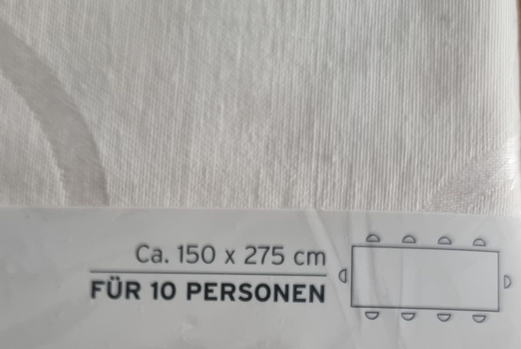 Decken: Tchibo Jacquard Tafeldecke 150x275 – Neu und originalverpackt aus Frauenfeld von Bleeddragon 1
