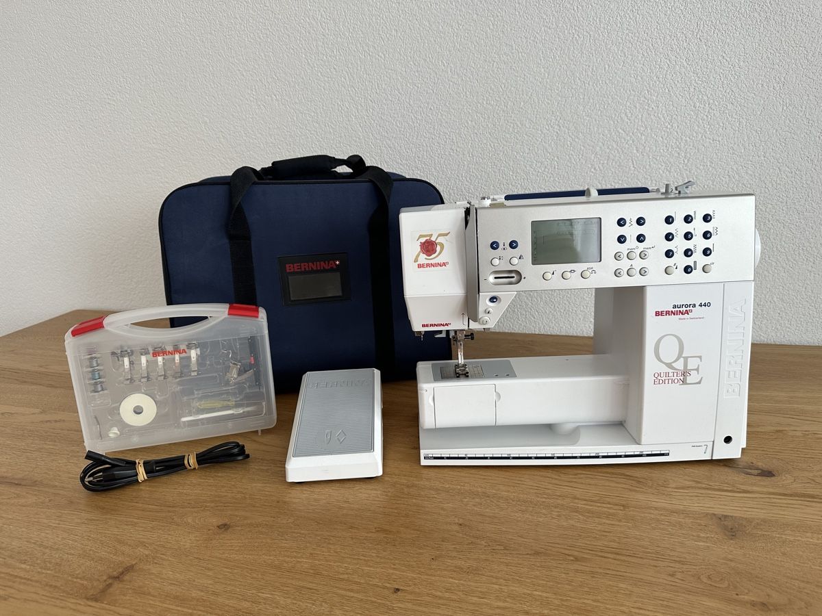 Bernina Macchine da cucire: Bernina Aurora 440 QE - Top Zustand – Usato da Schaffhausen venduto da pinca19 2