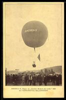 Fesselballon America II im Fluge 1909, R
