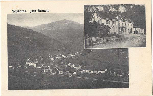 Cartoline postali: Soyhières 2 Bilder – Usato da Olten venduto da clotaldi