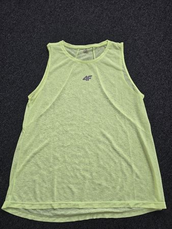 4F Sport Top Neon Gelb, Grösse M, Fitness Tanktop und Neu
