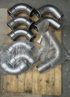 Edelstahl Rohrbogen DN 100, 90 Grad - Profi Qualität,