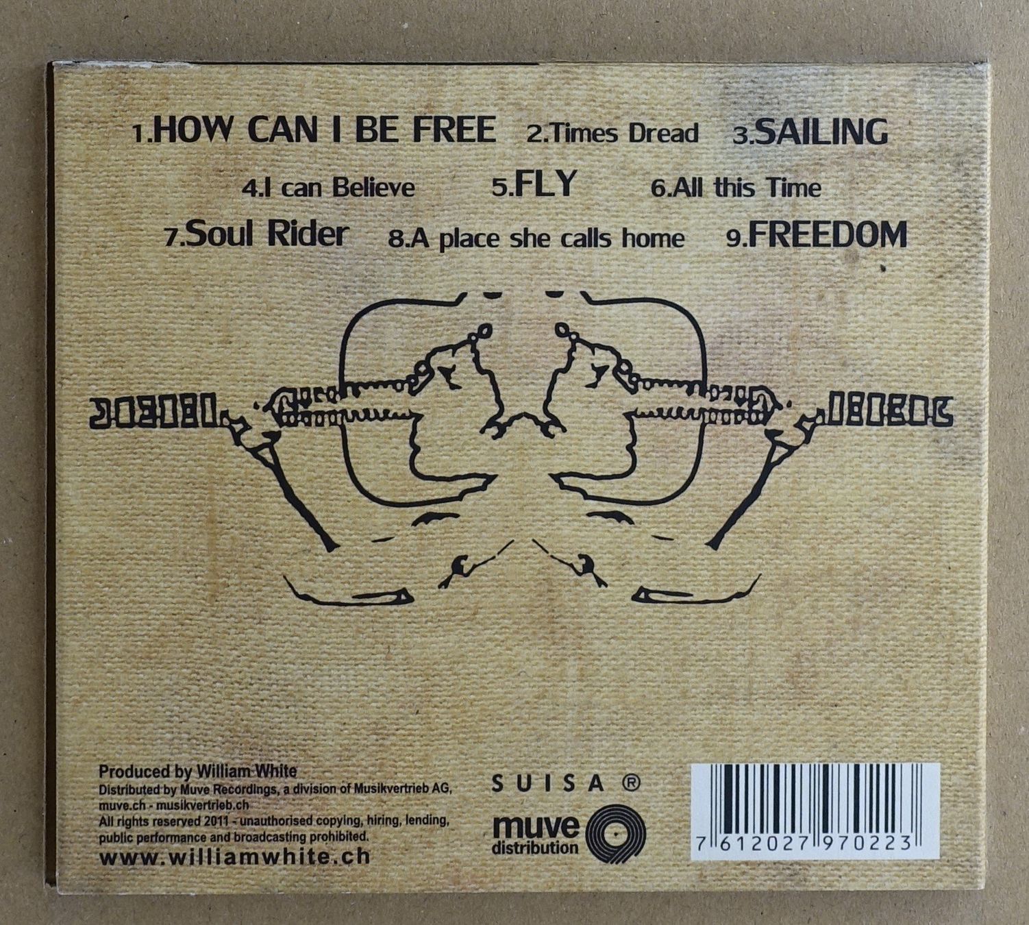 CDs: William White – Freedom - Schweiz - D23 – Gebraucht aus Sessa von discoverymedia 1