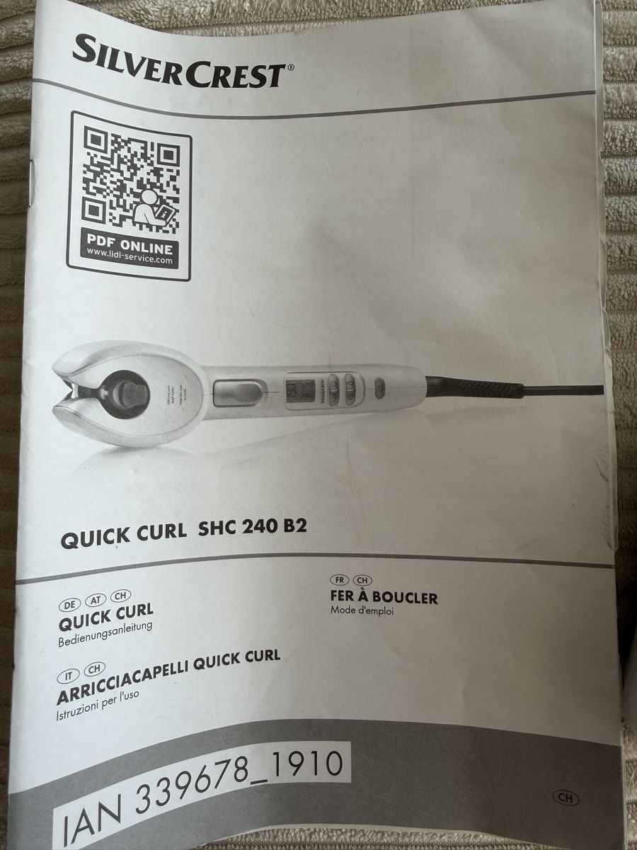 SilverCrest Lockenstäbe & Haarglätter: Lockenstab/ Quick Curler – Gebraucht aus Villmergen von mel_5ywd 1