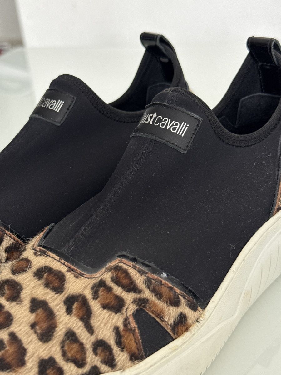 Roberto Cavalli Scarpe da donna: Just Cavalli Leopard Print Sneakers, Slip-on Style – Usato da Thalwil venduto da perulina 6