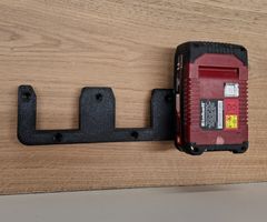 Akkuhalter Einhell 18V Werkstatt Akkuhalterung Akku 3-fach