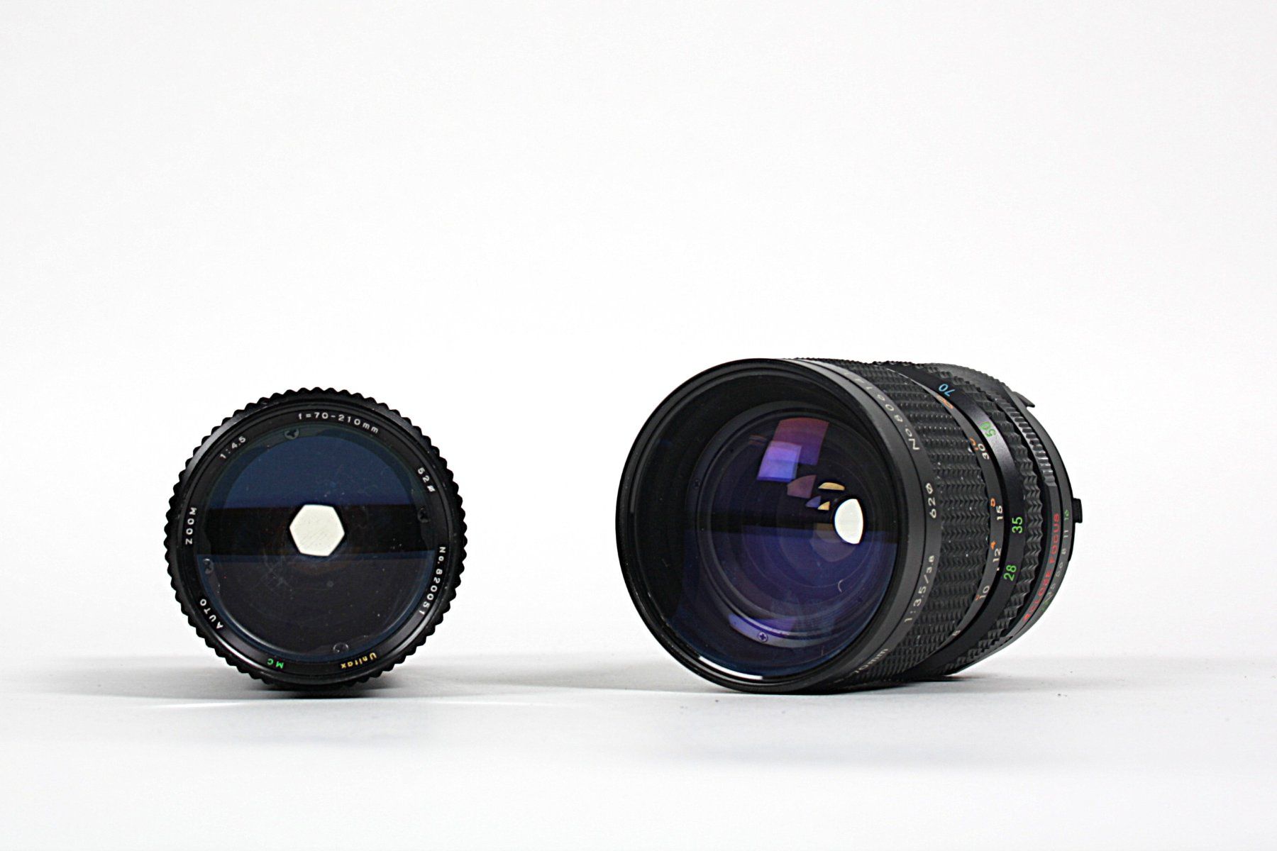 Minolta Appareil photo: MINOLTA Kamera, 2 Objektive, Blitzlicht und Tasche – D'occasion à Zollikofen par Restwert_Zollikofen 8