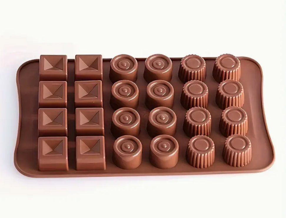 Teglie da forno: Silikonform für Pralinen usw DIY – Nuovo e nell'imballaggio originale da Dintikon venduto da Vexi 2
