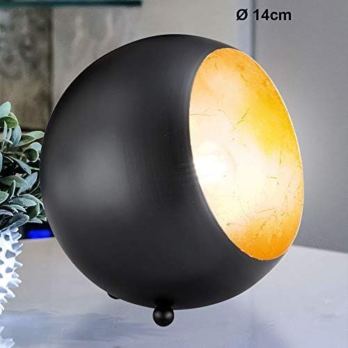 Lampade: Tischleuchte Metall Farbe Schwarz Gold – Nuovo e nell'imballaggio originale da Hundwil venduto da Pakethase 2