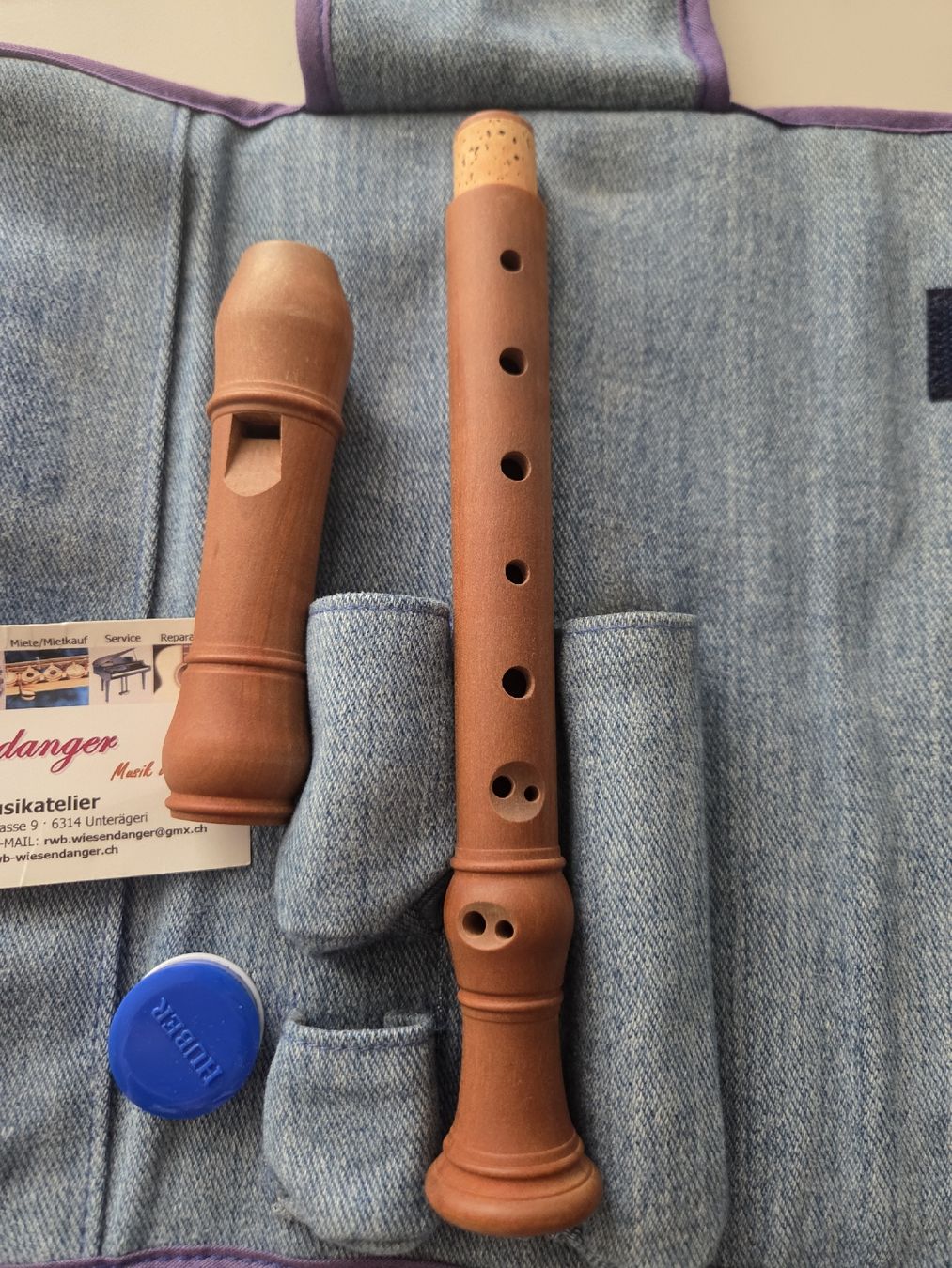 Musikinstrumente: Blockflöte Huber – Gebraucht aus Menzingen von Yami1 3