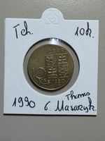 Tchécoslovaquie - 10 couronnes - 1990 - Masaryk