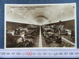 AUTO AK OLDTIMER LIVERPOOL MERCSEY-TUNNEL 1937