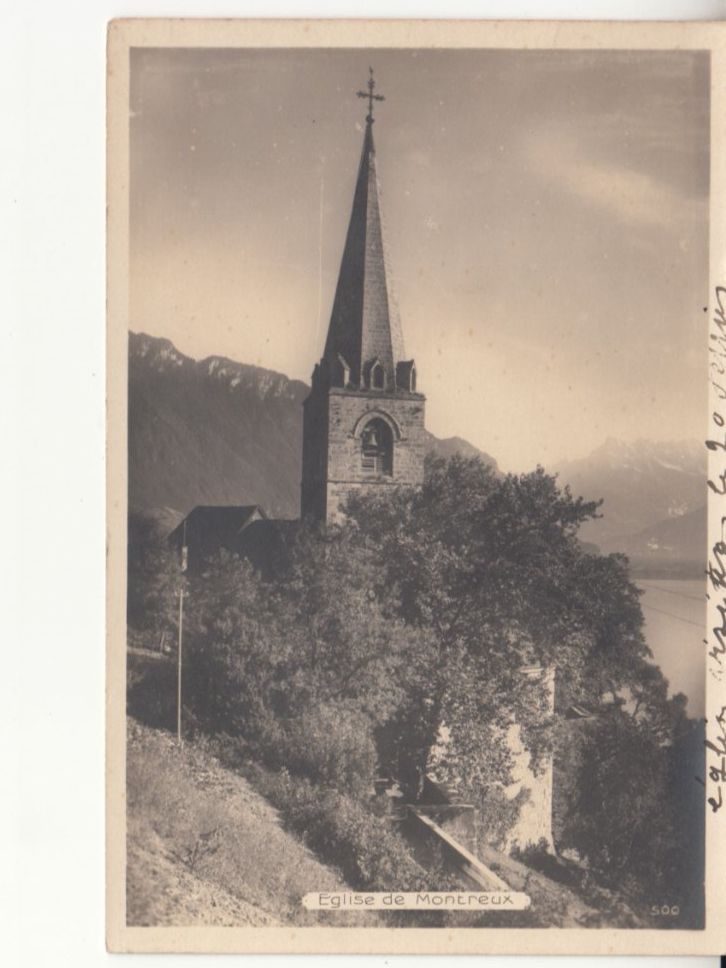 Cartoline postali: Montreux ca. 1925 – Usato da Bürglen TG venduto da StampGraf