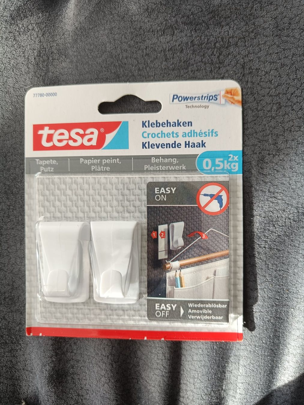 Ferramenta: Selbklebender Haken Tesa NEU – Nuovo e nell'imballaggio originale da Jaberg venduto da urig17. 4