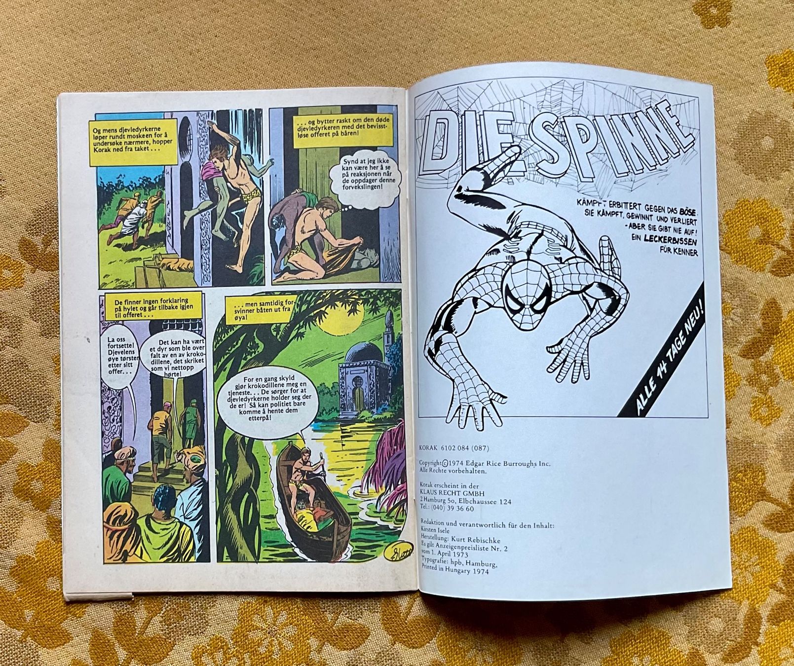 Comics: Korak Heft Nr 84 von 1974 – Gebraucht aus Endingen von nathan05 8