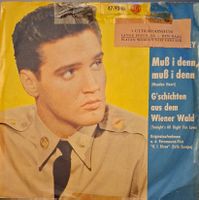 Vinyl-Single Elvis Presley - muss i denn, muss i denn (Woode
