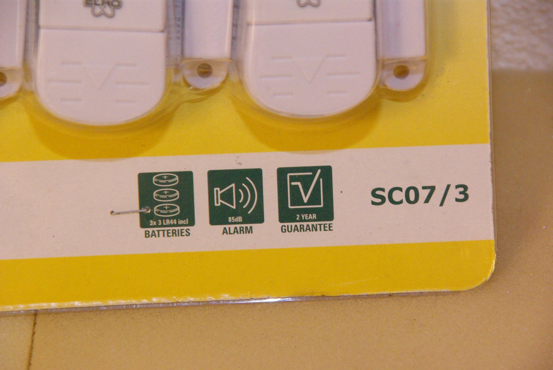 Sistemi d'allarme: ELRO Mini Alarm, SC07 / 3, in OVP – Nuovo e nell'imballaggio originale da Herisau venduto da Cevianer1844 3