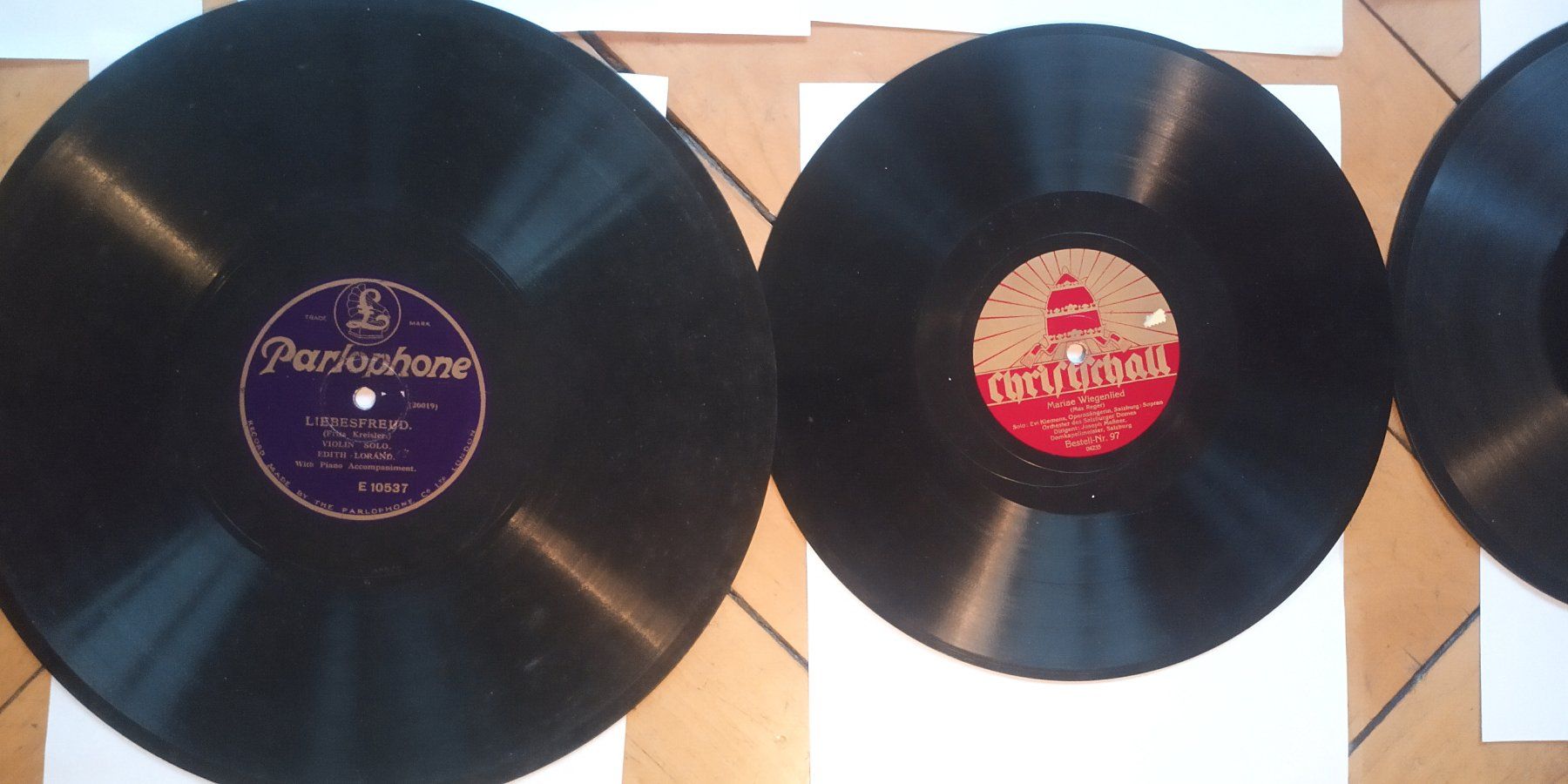 Dischi in vinile: Plattensammlung Schellack Platten antike Schellackplatten – Usato da st.gallen venduto da Strubili 8
